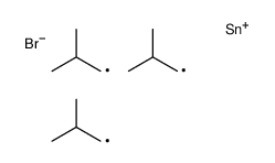 bromo-tris(2-methylpropyl)stannane Structure
