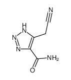 1H-1,2,3-Triazole-4-carboxamide,5-(cyanomethyl)-(9CI) picture