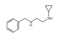 N-(2-(BENZYLAMINO)ETHYL) CYCLOPROPANAMINE Structure