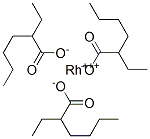 Rhodium 2-ethylhexanoate structure