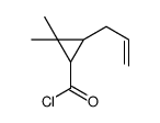 Cyclopropanecarbonyl chloride, 2,2-dimethyl-3-(1-propenyl)- (9CI) picture