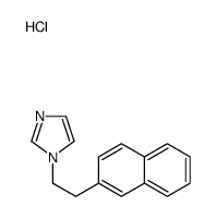1-(2-naphthalen-2-ylethyl)imidazole,hydrochloride Structure