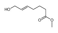 methyl 7-hydroxyhept-5-enoate Structure