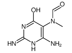 N(5)-methyl-N(5)-formyl-2,5,6-triamino-4-hydroxypyrimidine Structure