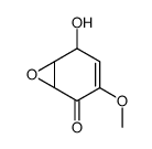 (1α,6α)-3-Methoxy-5α-hydroxy-7-oxabicyclo[4.1.0]hepta-3-ene-2-one structure