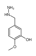3-HYDROXY-4-METHOXY-BENZYL-HYDRAZINE Structure
