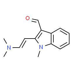 1H-Indole-3-carboxaldehyde,2-[(1E)-2-(dimethylamino)ethenyl]-1-methyl-(9CI)结构式