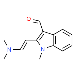 1H-Indole-3-carboxaldehyde,2-[(1E)-2-(dimethylamino)ethenyl]-1-methyl-(9CI) structure