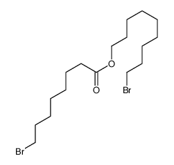 9-bromononyl 8-bromooctanoate Structure