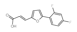 3-[5-(2,4-DIFLUOROPHENYL)-2-FURYL]ACRYLIC ACID picture