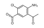 1-(2-amino-4-chloro-5-nitro-phenyl)-ethanone Structure