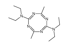 2-N,2-N,6-N,6-N-tetraethyl-4,8-dimethyl-1,3,5,7-tetrazocine-2,6-diamine结构式
