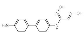 Ethanimidamide,N-(4'-amino[1,1'-biphenyl]-4-yl)-N'-hydroxy-2-(hydroxyimino)- Structure