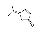 5-propan-2-ylidenethiophen-2-one结构式