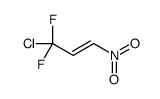 3-chloro-3,3-difluoro-1-nitroprop-1-ene Structure