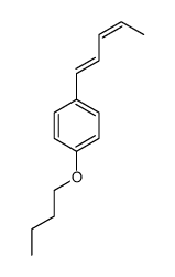 1-butoxy-4-penta-1,3-dienylbenzene结构式