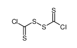 bis(chlorothiocarbonyl)disulfide Structure