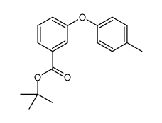 TERT-BUTYL 3-(4-METHYLPHENEOXY) BENZOATE structure