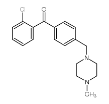 2-CHLORO-4'-(4-METHYLPIPERAZINOMETHYL) BENZOPHENONE图片