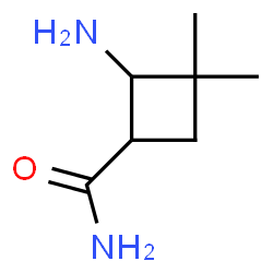 Cyclobutanecarboxamide, 2-amino-3,3-dimethyl- (7CI)结构式