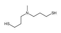 3-[methyl(3-sulfanylpropyl)amino]propane-1-thiol结构式