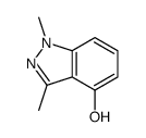 1,3-Dimethyl-1H-indazol-4-ol Structure