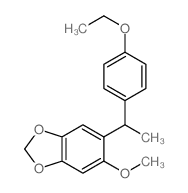5-(1-(4-Ethoxyphenyl)ethyl)-6-methoxy-1,3-benzodioxole picture