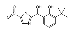 alpha-(3-(1,1-Dimethylethyl)-2-hydroxyphenyl)-1-methyl-5-nitro-1H-imidazole-2-methanol picture