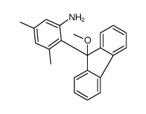 2-(9-methoxyfluoren-9-yl)-3,5-dimethylaniline结构式