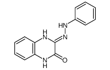 3-(Phenyl-hydrazono)-3,4-dihydro-1H-quinoxalin-2-one Structure