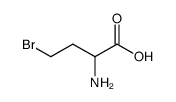 (S)-2-AMINO-4-BROMOBUTANOIC ACID structure