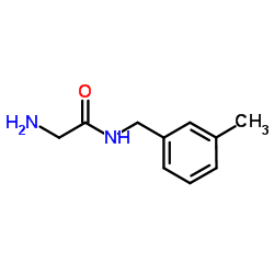 N-(3-Methylbenzyl)glycinamide结构式