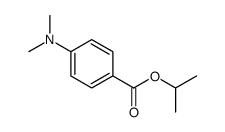 propan-2-yl 4-(dimethylamino)benzoate结构式