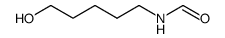 Formamide, N-(5-hydroxypentyl) Structure