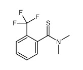 N,N-dimethyl-2-(trifluoromethyl)benzenecarbothioamide结构式