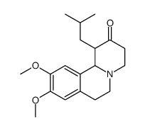 1-Isobutyl-9,10-dimethoxy-1,3,4,6,7,11b-hexahydro-2H-pyrido[2,1-a]isoquinolin-2-one Structure