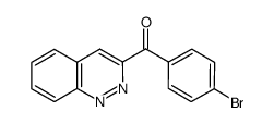 (4-bromophenyl)(cinnolin-3-yl)methanone Structure