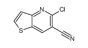 5-chlorothieno[3,2-b]pyridine-6-carbonitrile Structure