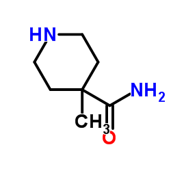 4-Methyl-piperidine-4-carboxylic acid amide structure