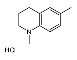 1,6-dimethyl-3,4-dihydro-2H-quinoline,hydrochloride结构式