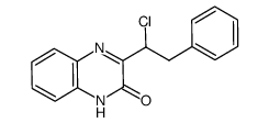 3-(α-chlorophenylethyl)quinoxalin-2(1H)-one结构式