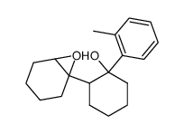 1',2'-Epoxy-2-o-tolyl-bicyclohexyl-2-ol结构式