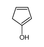 cyclopenta-1,3-dien-1-ol结构式