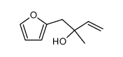 1-(2-furyl)-2-methyl-3-buten-2-ol Structure