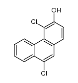 4,9-dichloro-[3]phenanthrol结构式