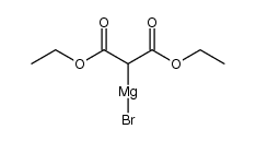 BrMgCH(CO2Et)2 Structure