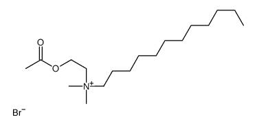 2-acetyloxyethyl-dodecyl-dimethylazanium,bromide结构式
