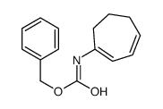 benzyl N-cyclohepta-1,3-dien-1-ylcarbamate Structure