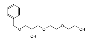 1-[2-(2-Hydroxyethoxy)ethoxy]-3-benzyloxy-2-propanol结构式
