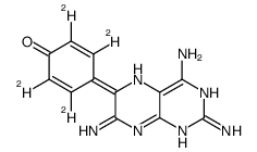 4-Hydroxy Triamterene-d4结构式